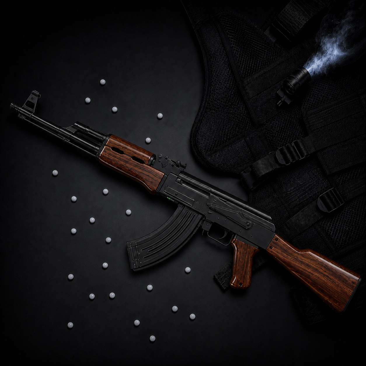 Ak47 (Motorized ammo loading)