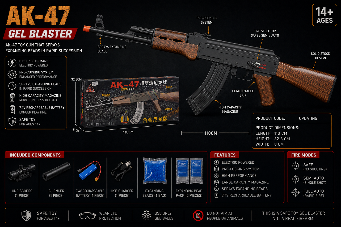 Ak47 (Motorized ammo loading)