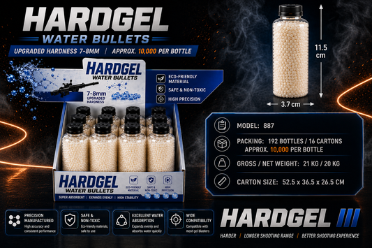 Hard Gel Bullets (Pack of 10,000)