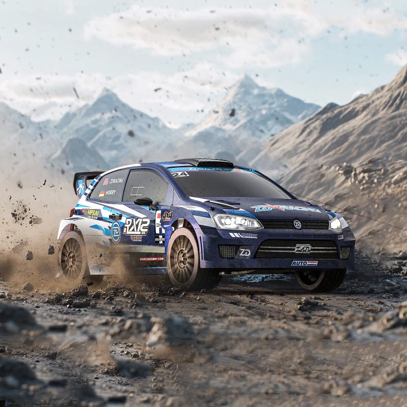 ZD Racing RX-12 1/12 Scale RC Rally 4WD Brushless ARR