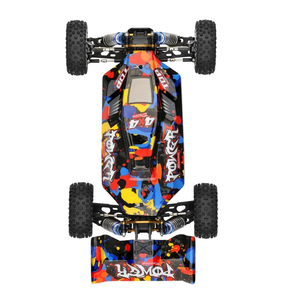 WLTOYS 124007 75km/H 2.4G 1/12 4WD RC Racing Car Brushless Car High Speed Off-Road Remote Control Drift Car