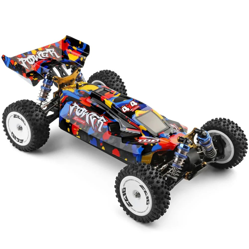 WLTOYS 124007 75km/H 2.4G 1/12 4WD RC Racing Car Brushless Car High Speed Off-Road Remote Control Drift Car